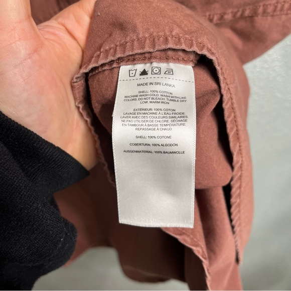 Filson Short Sleeve Field Shirt Red Clay Cotton Men’s Large - Picture 5 of 6